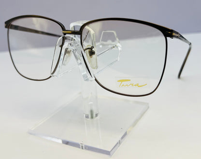 VINTAGE TURA FRAMES-Mod. 261 EBO NEW/OLD STOCK-1970’s Era Full Rim-Made In Japan