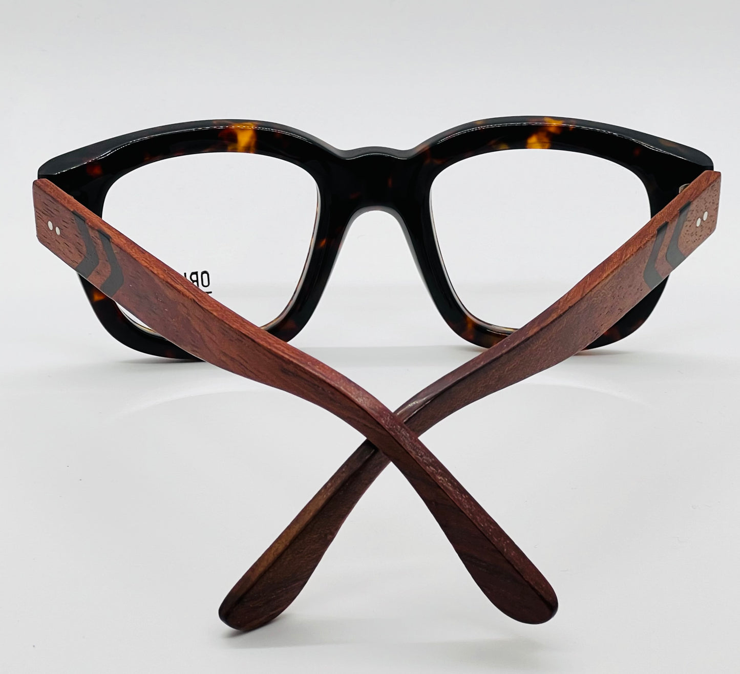 Original Timber Co. San Francisco Eyeglass Frames-Model: B-15000
Y2K Deadstock-Genuine Wood Temples