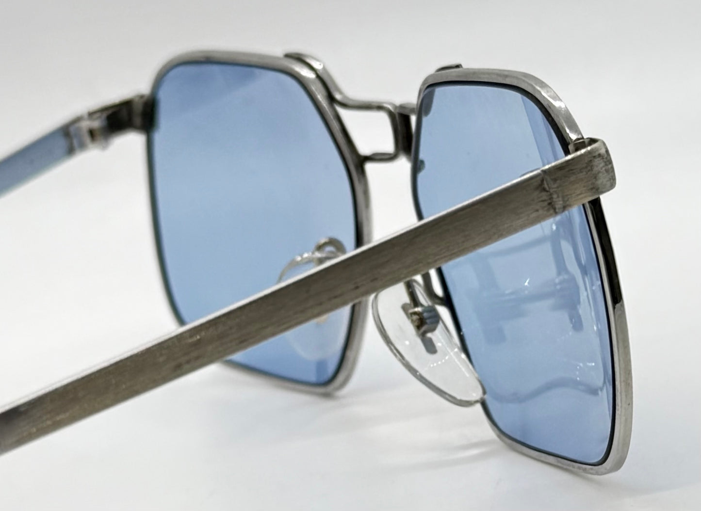 Neostyle FLEET Vintage Metal Sunglasses-New Blue Tinted Custom Lenses