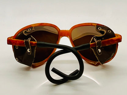 Vintage Suncloud Glacier SC-5 Sunglasses – Original Side Shields & Original Mirrored Glass Lenses