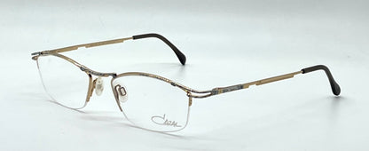CAZAL 409 Col. 820 Vintage Eyeglasses-Made in Germany-Unworn/Deadstock-51mm