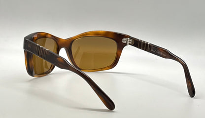 Persol RATTI 6602 Amber Tortoise 94 – Vintage – Custom Glass Lenses – Italy