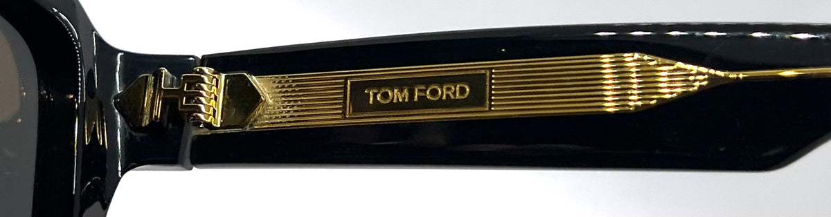 Tom Ford TF1202 01A ICON Sunglasses-Zeiss Lenses – Full Kit-56mm-New/Unworn