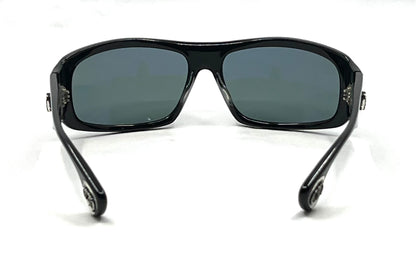 Chrome Hearts Dixie Normus BK -New Zeiss Blue Smoke Custom Lenses-Full Kit