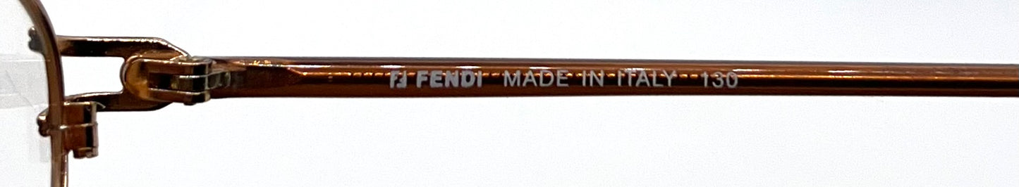 Fendi F522 Salmon Unworn/NOS Oval Eyeglasses-Made Italy 50mm