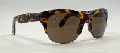 Lanvin LV 2115 C02-Vintage Tortoise Sunglasses-Made in France-Unworn