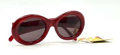 Fendi SL 7555 Z02-Red Logo-VINTAGE Sunglasses Made in Italy-Unworn