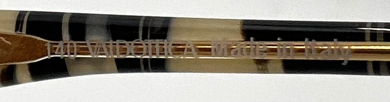 Valottica Italia 3560 VINTAGE Sunglasses-New Solid Peach Custom Lenses-Italy