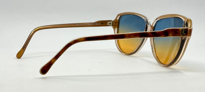 Rochas Paris EJ 4604 Vintage Sunglasses-New Custom Gradient Lenses-Handmade France
