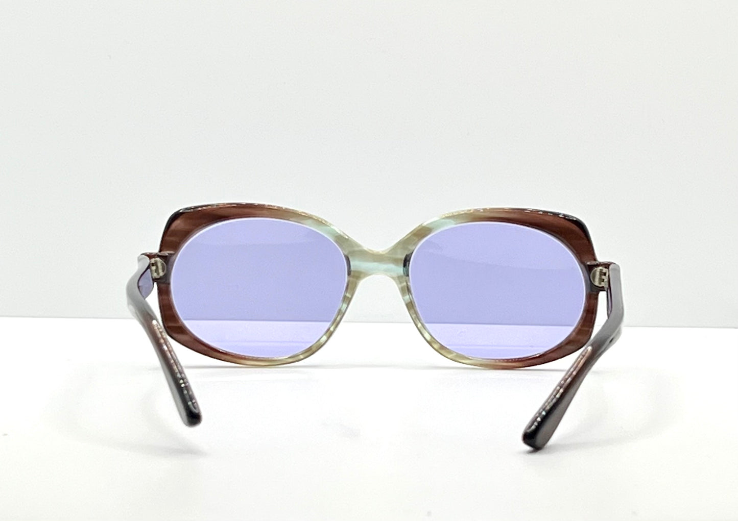 ARTOPTIC INES 52-20 – Vintage French Butterfly Sunglasses w/New, Custom Violet Lenses-Deadstock