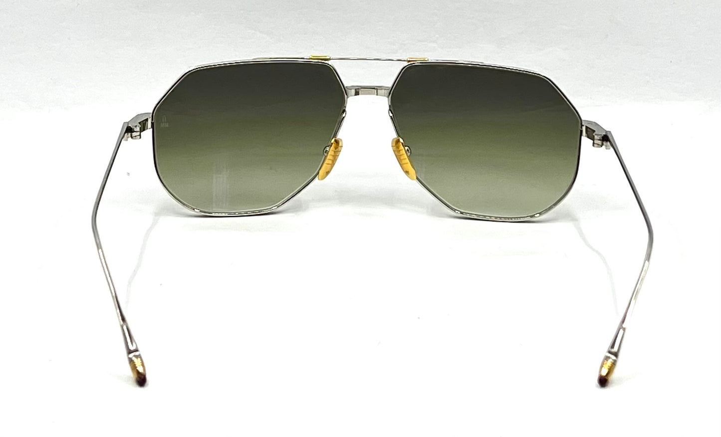Jacques Marie Mage REYNOLD in ELECTRUM- Titanium Aviator-Unworn-Full Kit