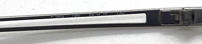 Fendi F585 Rimless Crystal FF VINTAGE Eyeglasses UNWORN/Italy 52-16-130mm
