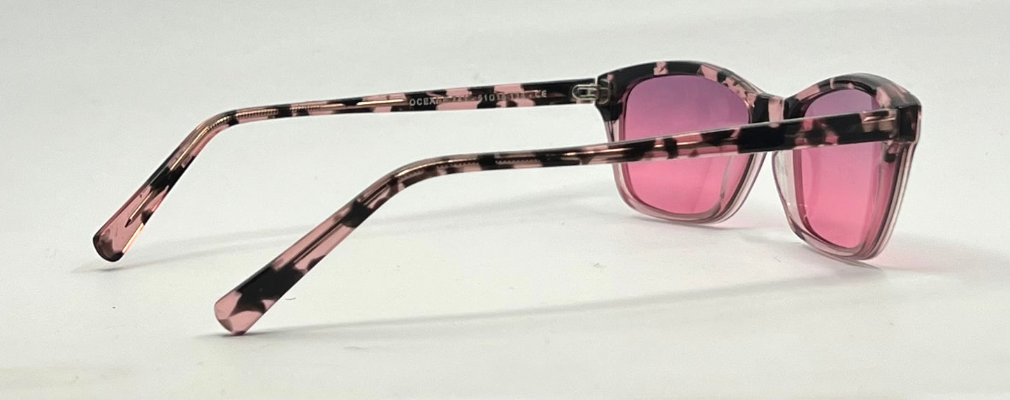 Jean Lafont Paris-Oceane 743 Pink Havana Sunglasses-New Custom Lenses-Unworn