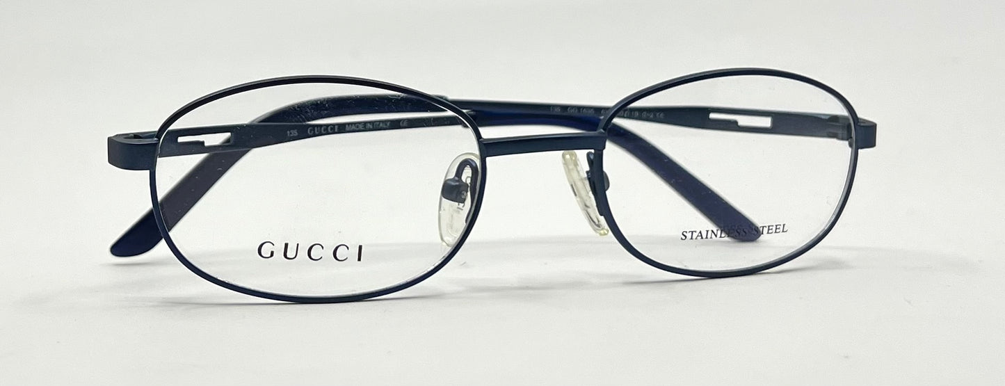 Gucci Gg1374 6Xg Vintage Oval Optical Frame – Deadstock Made In Italy – Size 51-19-140