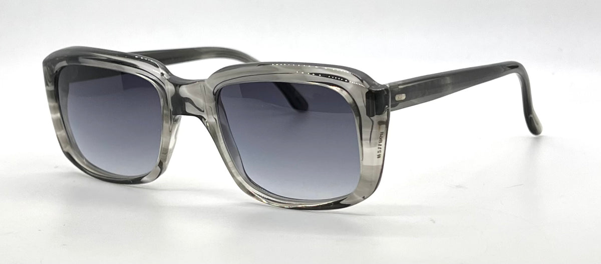 American Optical AO-Vintage Smoke Gray Wellington Sunglasses-New Custom Lenses