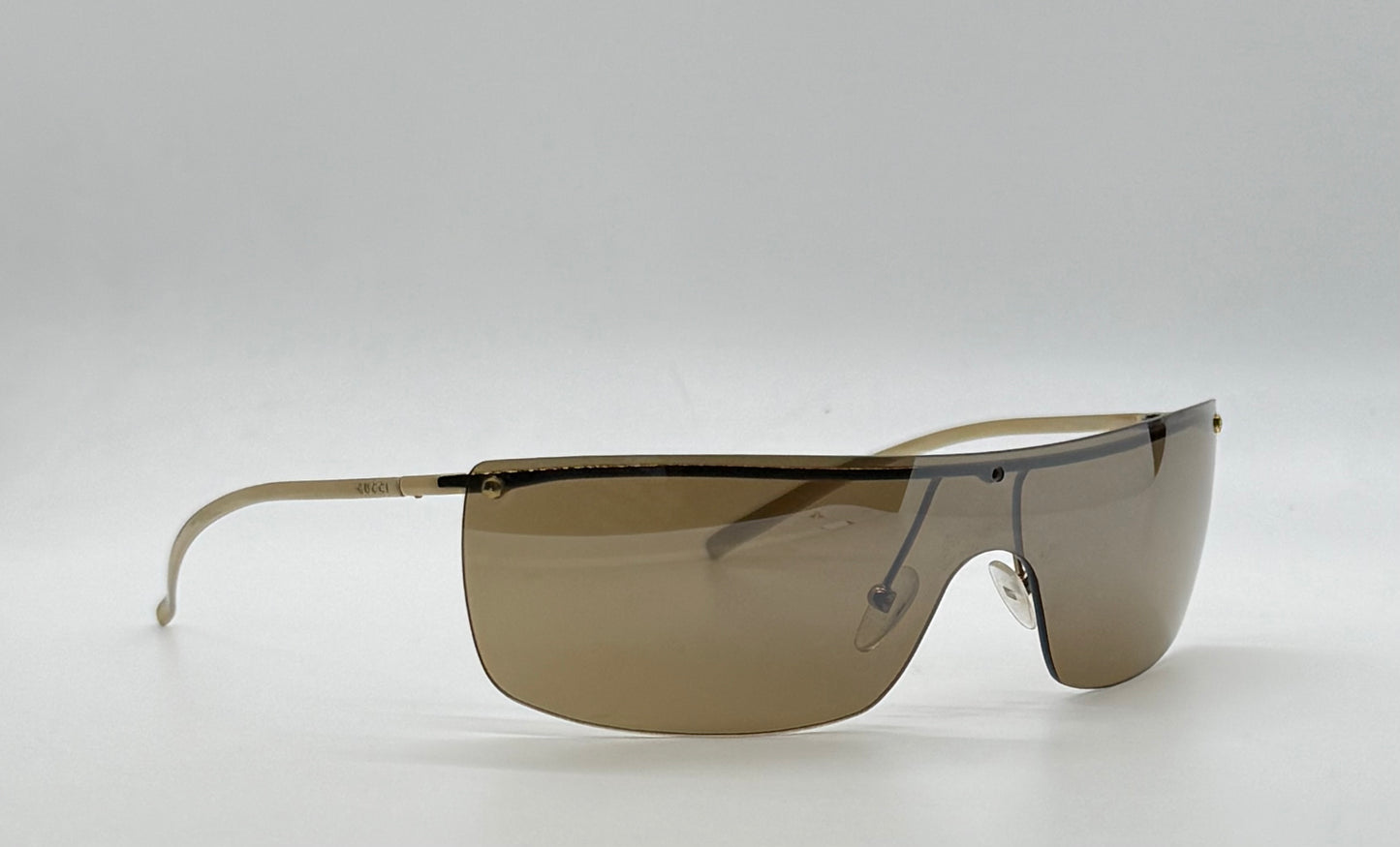 Gucci GG 2681/S 115 Rimless Shield Sunglasses Y2K Vintage/Unworn-Case