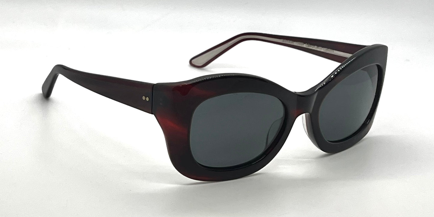 Oliver Peoples “THE ROW” Edina OV5441SU-Unworn/Full Kit-Bordeaux Sunglasses