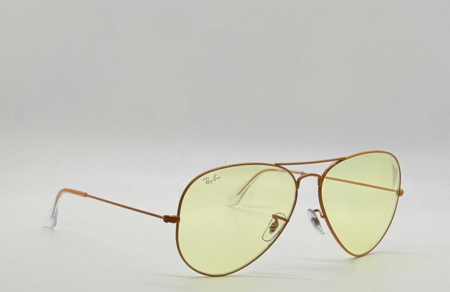 Ray-Ban RB3025 Aviator Evolve Yellow Photochromic Bronze 58-14 New Full Kit