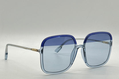 Christian Dior DiorSoStellaire1 Sunglasses ZX9UY-Blue Gradient Lenses–Full Kit/NOS