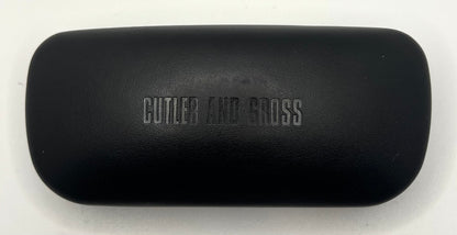 Cutler and Gross CGSN 0734 Crystal/Tortoise Sunglasses-50mm-New/Unworn-Full Kit
