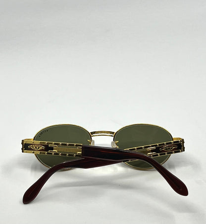 Sting 4170 Col 120 Vintage Sunglasses Gold Tortoise Oval Frame Deadstock Italy