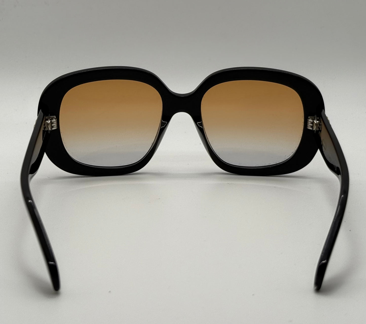 Brand New-Custom CELINE CL50106i 001 Sunglasses | Black with Amber Gradient Berko’s Designs Lenses