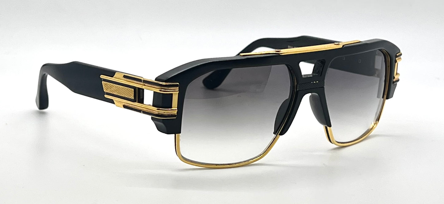 DITA Grandmaster Four DRX-2060 Black Gold Sunglasses Full Kit