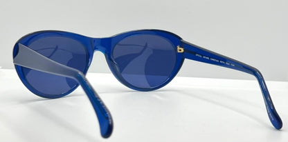 Christian Roth 5999 Optical Affairs Sunglasses Blue Oval NYC Frame-Vintage Deadstock