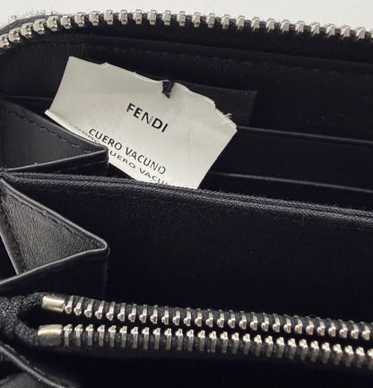 FENDI FF LOGO CAMO ZIP-AROUND WALLET / LONG CLUTCH – NEW / UNUSED