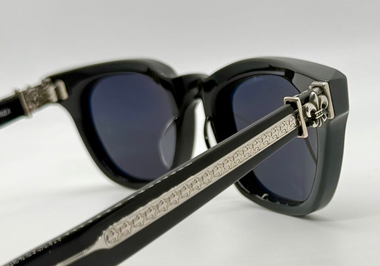 Chrome Hearts Penetranus Rex BK 49-25-143 Sunglasses Full Kit Japan Zeiss Lenses