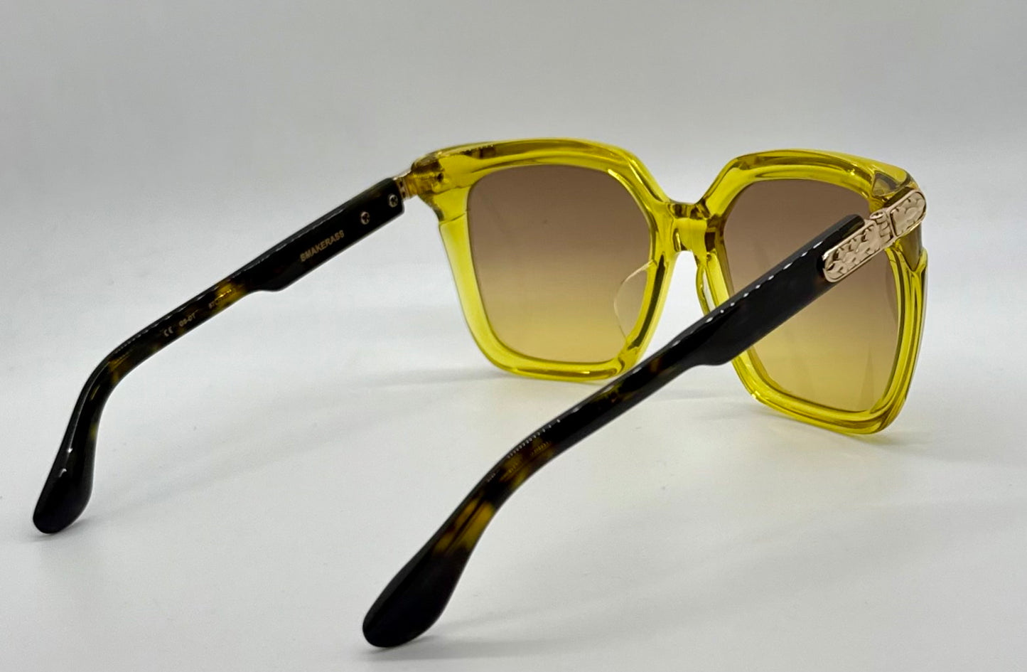 Chrome Hearts SMAKERASS GS-DT Yellow/Tortoise-Zeiss Lenses-Full Kit-New-57mm