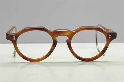 Vintage 1940’s CHILDREN’S ACETATE Eyeglass Frames with COIL (Rat Tail) TEMPLE TIPS (prevents slippage)-New/Old Stock