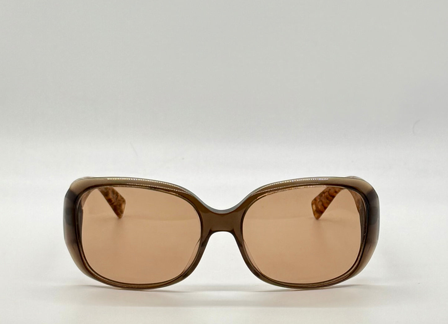 Christian Dior Flannelle 5 Vintage Sunglasses w/New Solid Brown Custom Tinted Lenses-Germany-56mm