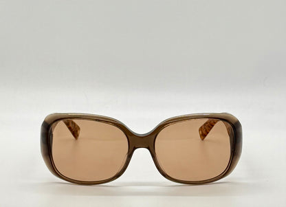 Christian Dior Flannelle 5 Vintage Sunglasses w/New Solid Brown Custom Tinted Lenses-Germany-56mm