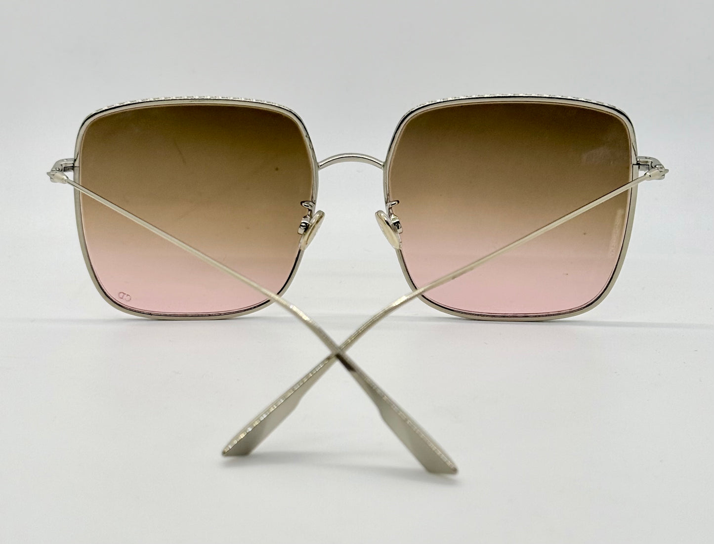 DIOR BY DIOR 3F Sunglasses-Silver Frame w/Gradient lenses-Y2K Vintage-Italy-Unworn