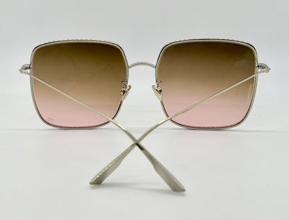 DIOR BY DIOR 3F Sunglasses-Silver Frame w/Gradient lenses-Y2K Vintage-Italy-Unworn