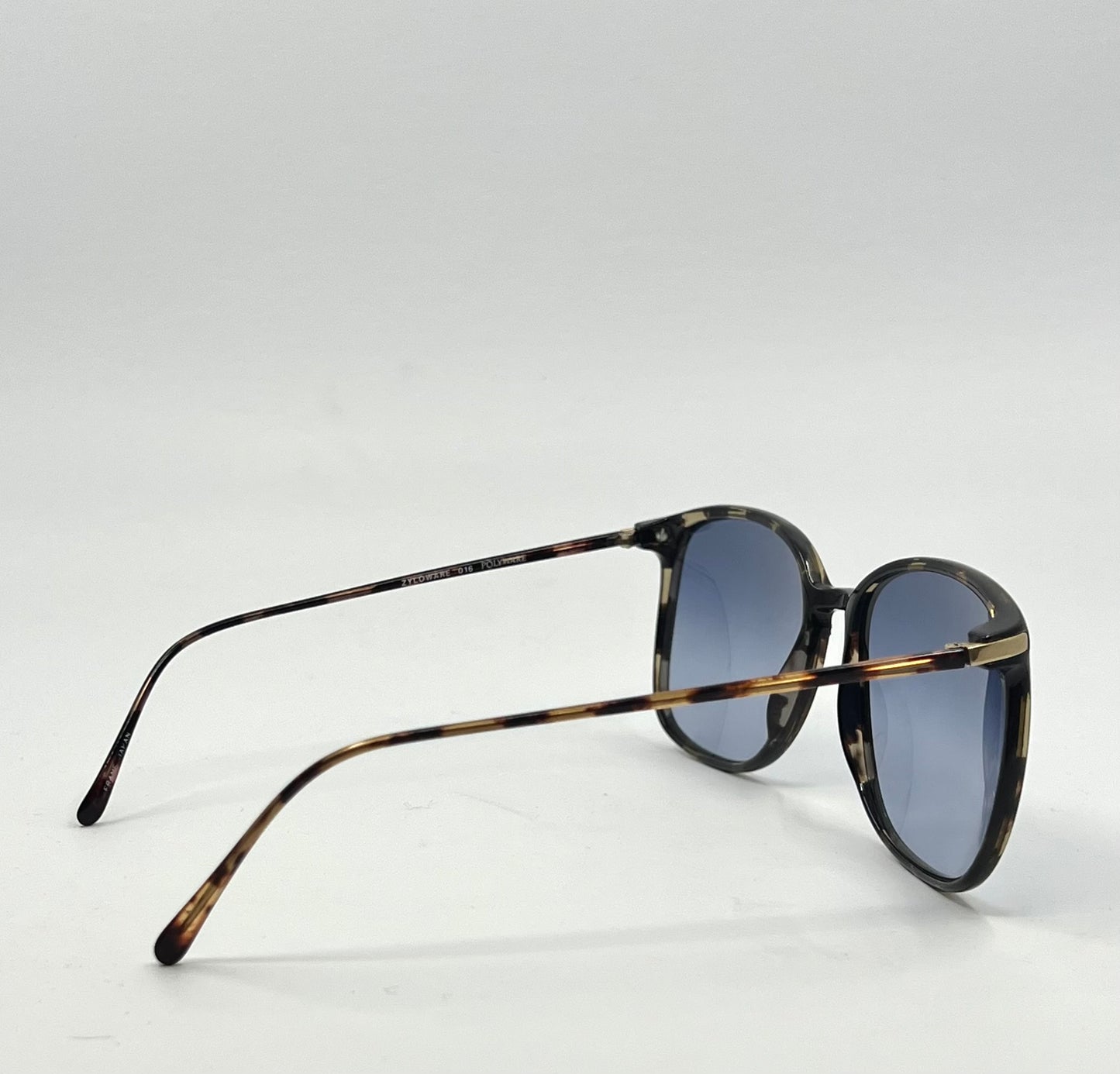 Stetson Zyloware 016 Polyware Vintage Sunglasses w/New Gradient Blue Custom Tinted Lenses