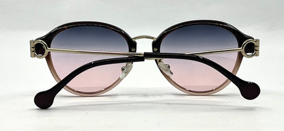 Salvatore Ferragamo SF2826 Sunglasses-New Grey/Rose Custom Gradient Lenses-Unworn