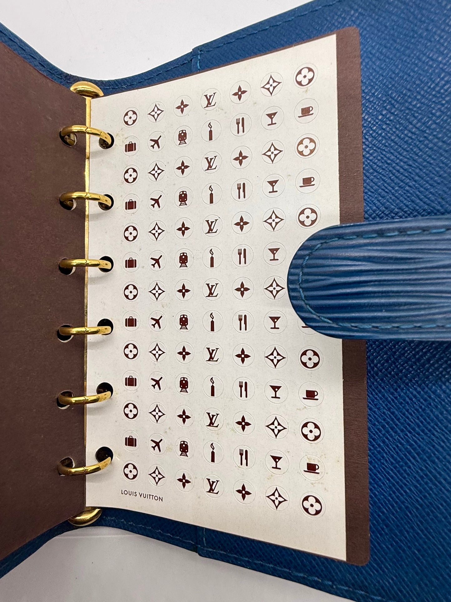 Louis Vuitton 150th Anniversary Epi Leather Agenda 2004 – Unused w/ Original Inserts