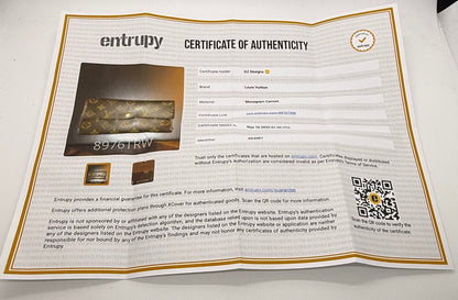 Louis Vuitton Vintage Monogram Long Wallet Clutch Brown-Authentic-France