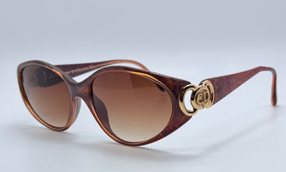 Vintage Christian Dior 2851 80 Sunglasses w/New, Custom Toffee Gradient Berko’s Designs Lenses