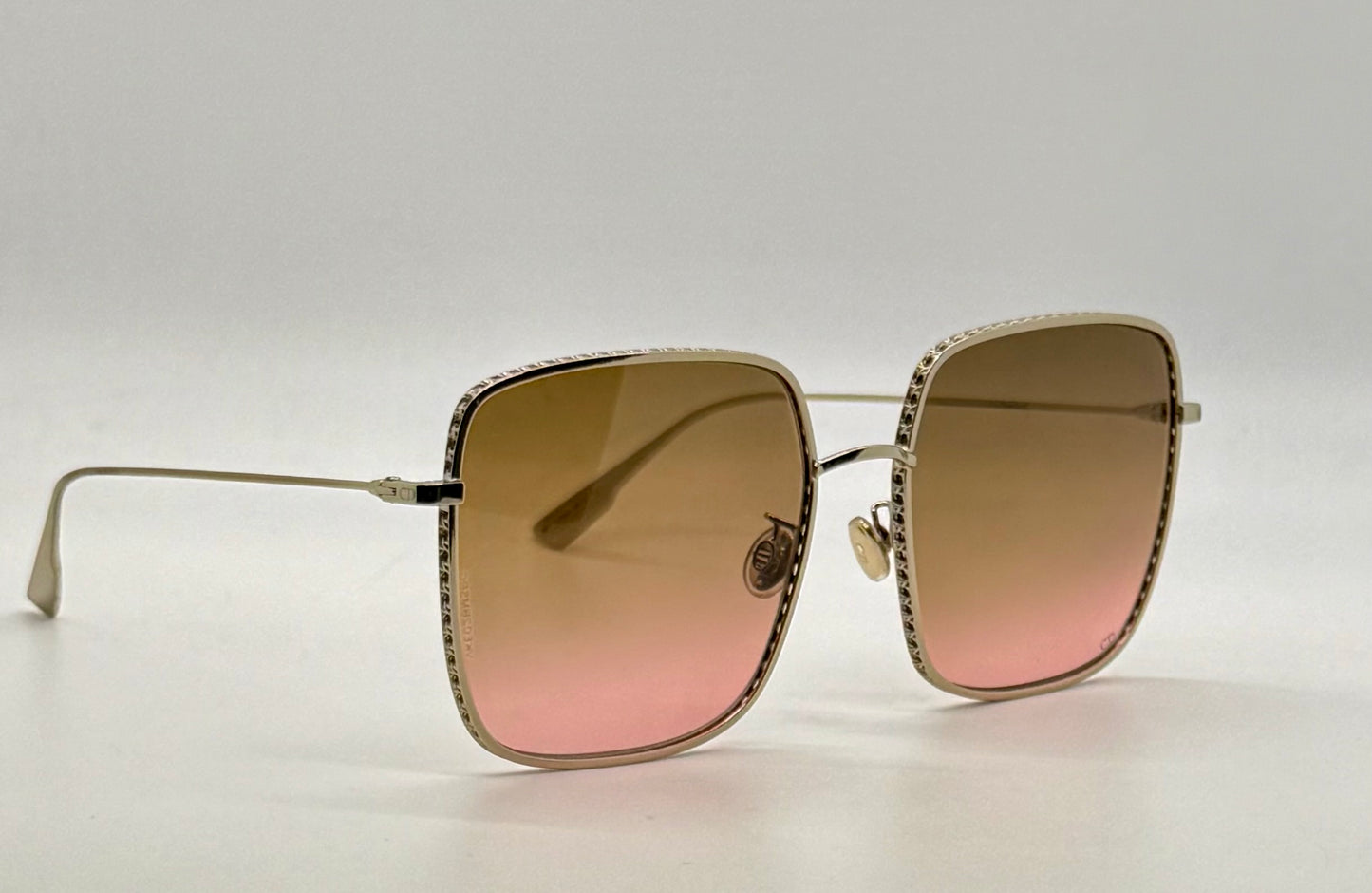 DIOR BY DIOR 3F Sunglasses-Silver Frame w/Gradient lenses-Y2K Vintage-Italy-Unworn