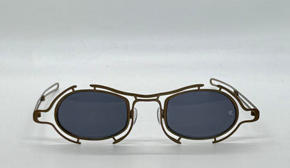 Raf Simons × Linda Farrow RAF13-C1 Bronze Sunglasses – Rare Collaboration