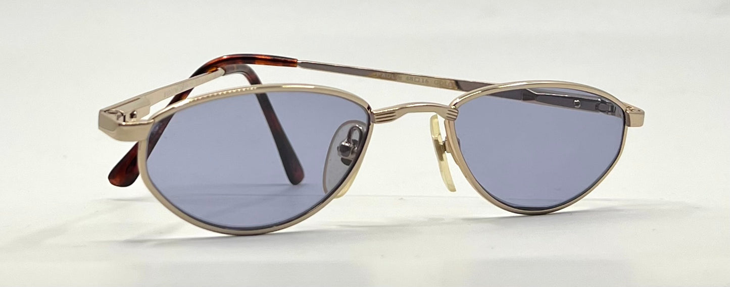 Madonna Collection “Paola” Vintage Sunglasses-New Solid Lavender Custom Lenses–Unworn