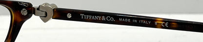 Tiffany & Co. TF2033 8002 Tortoise Optical Eyeglass Frames – New Unworn w/ Case