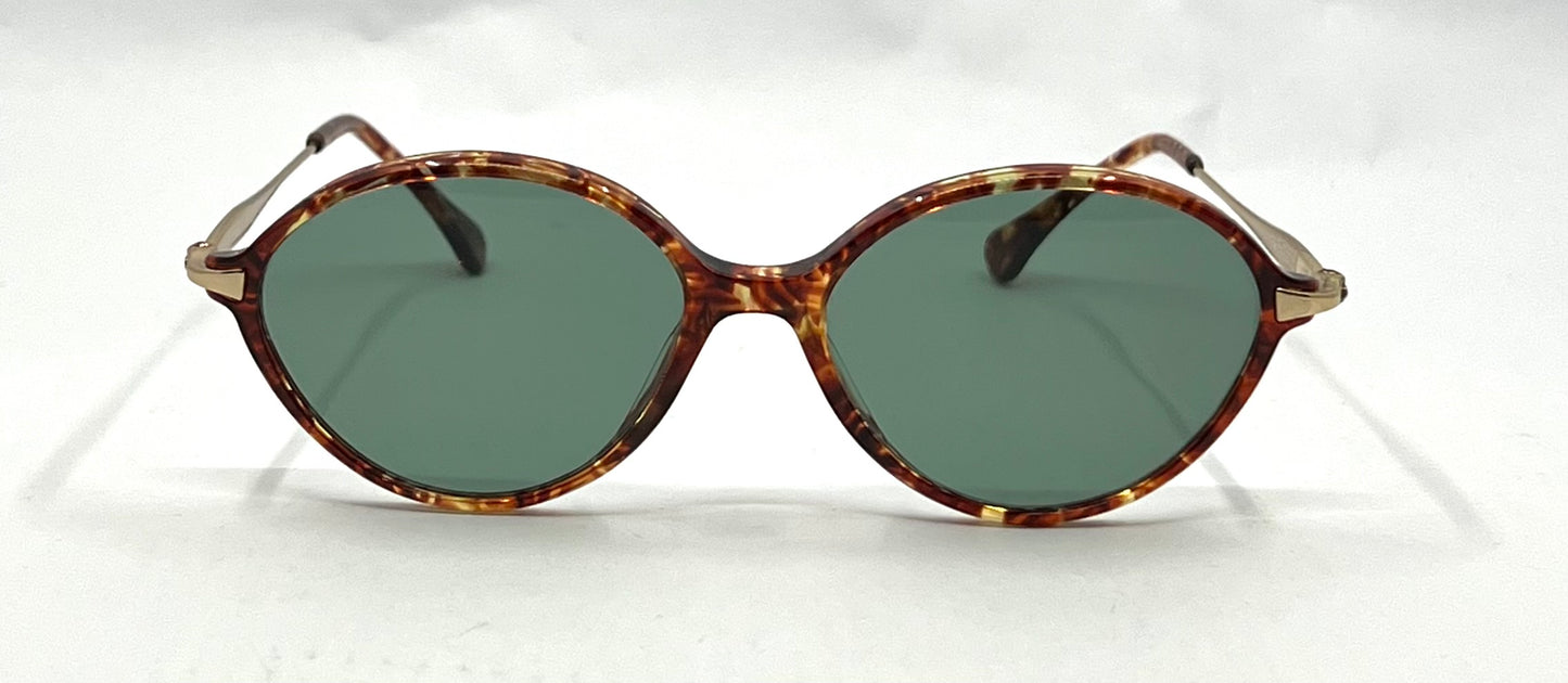 Gucci GG2197/S VF8 Vintage Round Sunglasses-New Custom Sage Green Lenses-UNWORN