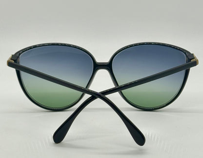 Silhouette M 1709 C 5504 Vintage Sunglasses w/New Blue-to-Green Custom Gradient Lenses