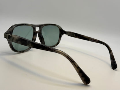 Brioni BR00010 003 Sunglasses – Unworn, Full Kit with Custom Berko’s Designs Aquamarine Lenses