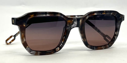 Odette Lunettes-Morton AO42 Sunglasses-New Grey/Rose Custom Gradient Lenses-Unworn