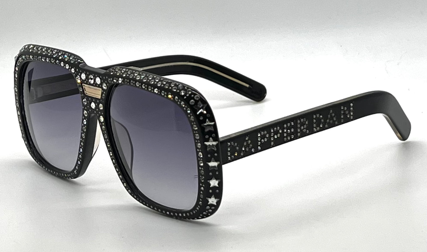 Gucci GG0427/S Dapper Dan Crystal Sunglasses-New/Custom Lenses